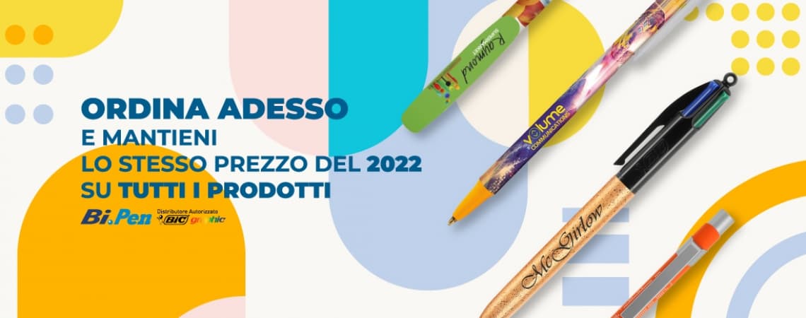 ORDINA ORA E MANTIENI LO STESSO PREZZO DEL 2022