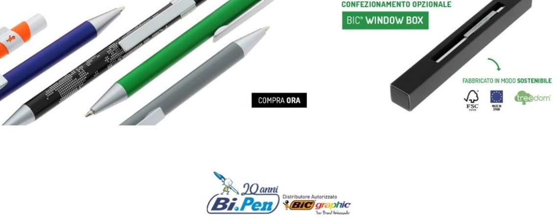 METAL PRO, LA PENNA METALLICA BIC PERSONALIZZABILE