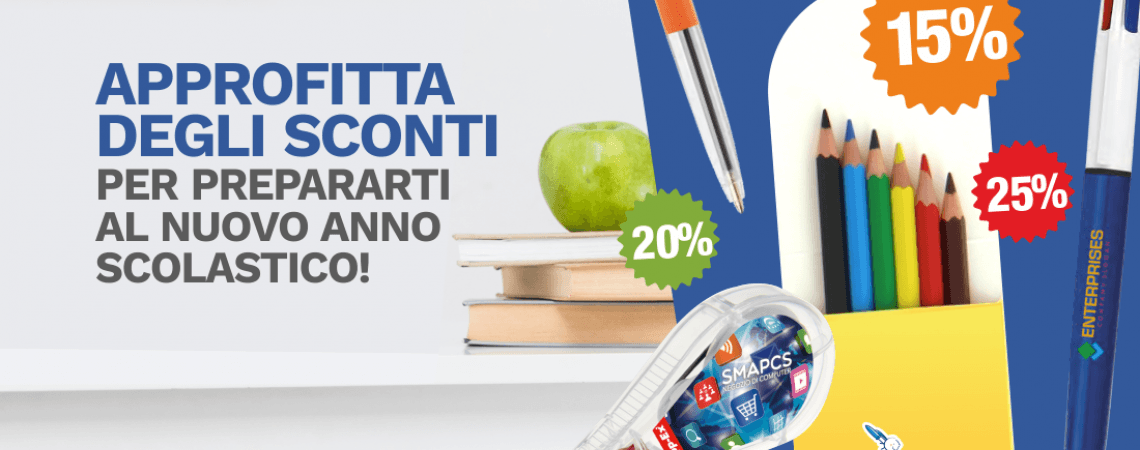 TORNA A SCUOLA CON BIC, APPROFITTA DEGLI SCONTI DI AGOSTO SU BIPEN!