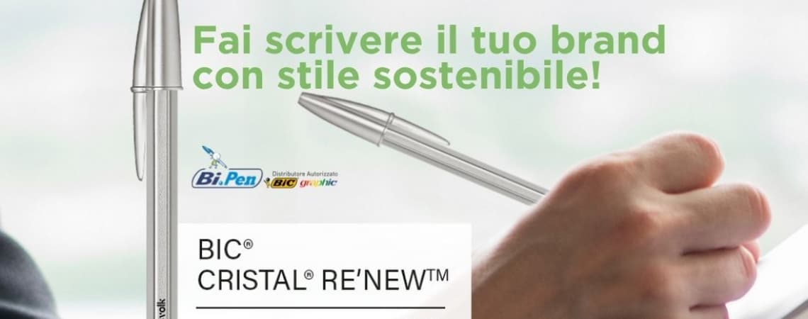 Fai scrivere il tuo brand con stile sostenibile!