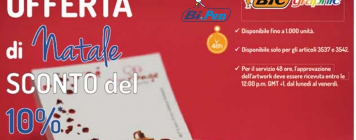 OFFERTA DI NATALE, STICKY NOTES PERSONALIZZATI AL -10%