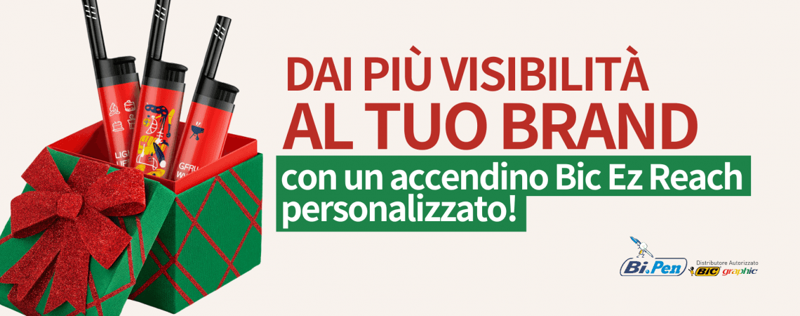 Sai perché un accendino Bic può diventare il gadget perfetto per il tuo brand?