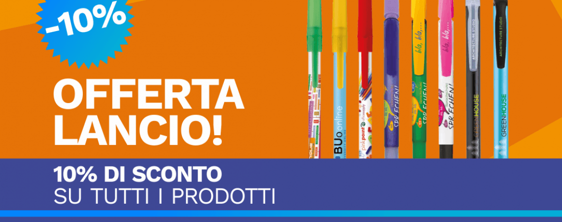 OFFERTA LANCIO, TUTTI I PRODOTTI BIPEN AL 10% DI SCONTO
