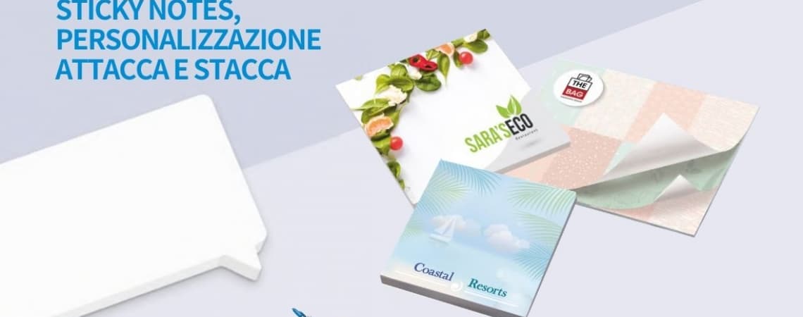 SCEGLI BIC STICKY NOTES PERSONALIZZABILI SU BI.PEN