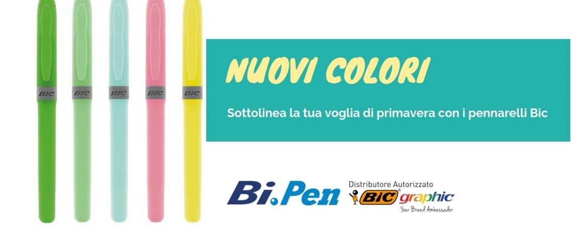 SOTTOLINEA LA TUA VOGLIA DI PRIMAVERA CON BI.PEN