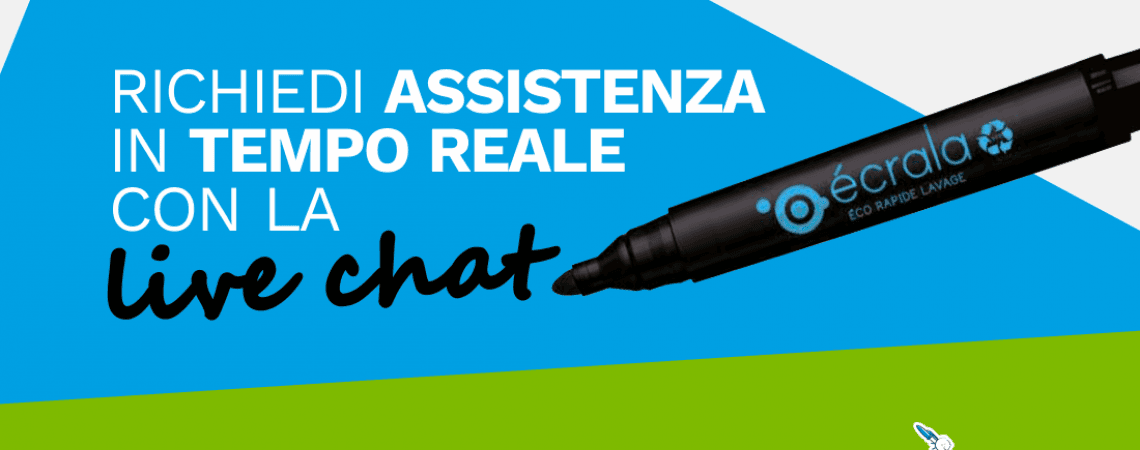 CONTATTA L’ASSISTENZA SULLA CHAT DEL NOSTRO SITO