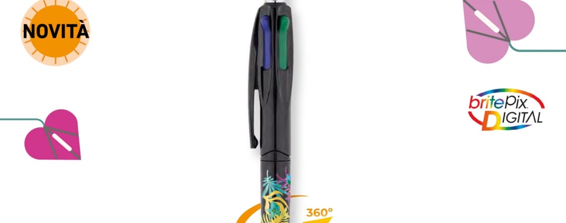 NOVITÀ: BIC 4 COLOURS STYLUS CON STAMPA DIGITALE