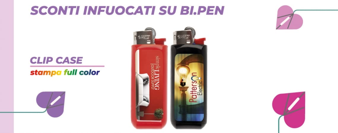 PERSONALIZZA BIC CLIP CASE, L’ACCENDINO CHE INFIAMMA LA TUA PROMOZIONE