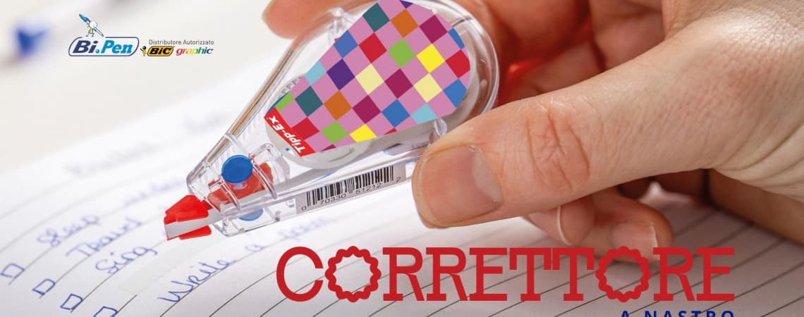 Correttore a nastro Tipp-Ex personalizzato: perché sceglierlo come gadget aziendale