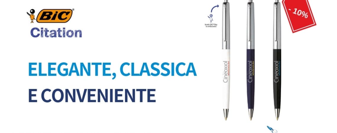 SCEGLI BIC CITATION PER FIRMARE IL TUO 2019
