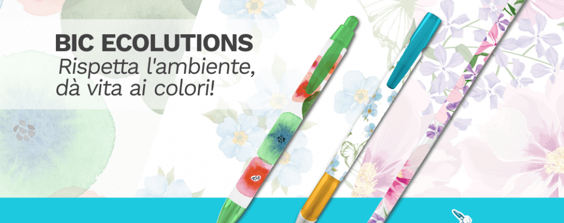 RACCONTA LA TUA PRIMAVERA CON LA LINEA BIC ECOLUTIONS!
