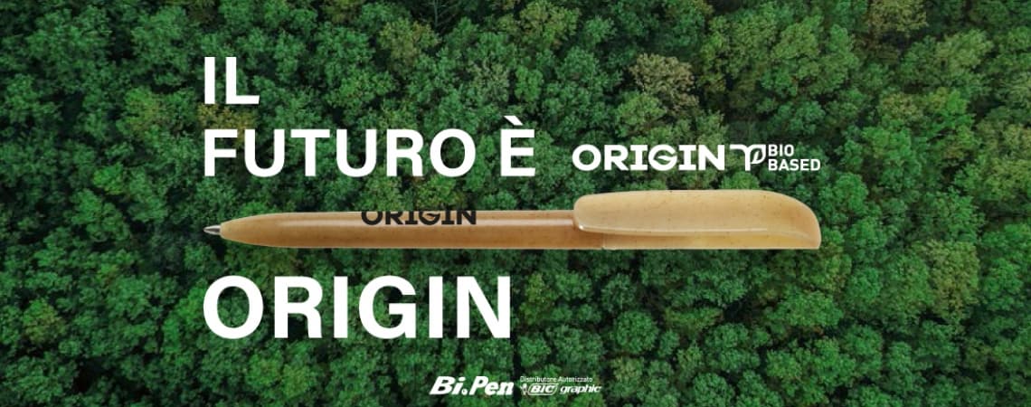 NUOVA BIC SUPER CLIP ORIGIN: LA PENNA 100% BIO