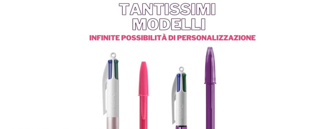 PERCHÈ SCEGLIERE LE PENNE PERSONALIZZATE BIC PER PROMUOVERE IL TUO BRAND?