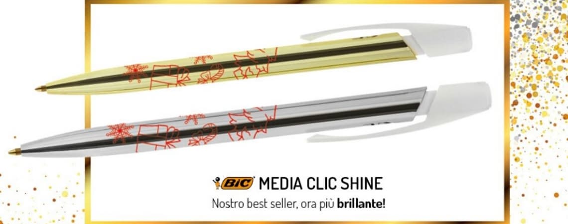 BIC MEDIA CLIC SHINE, ANCORA PIÙ BRILLANTE!