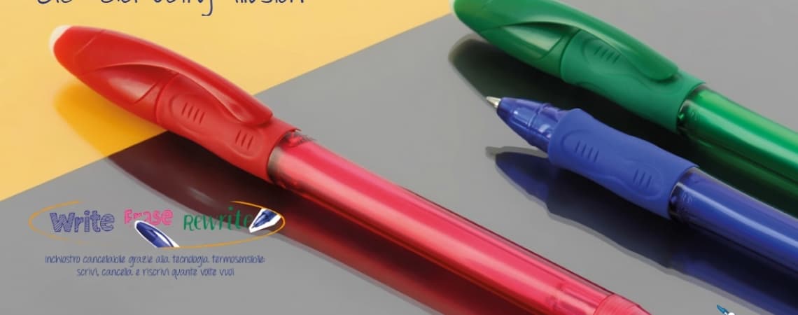 CON BIC GEL-OCITY ILLUSION SCRIVI, CANCELLI E RISCRIVI