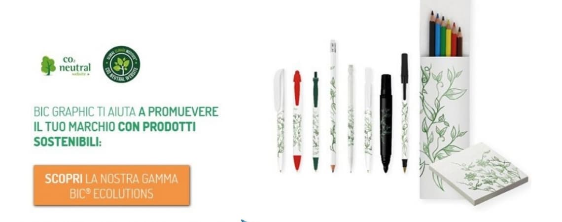 FAI PROMOZIONE CON I PRODOTTI SOSTENIBILI BI.PEN