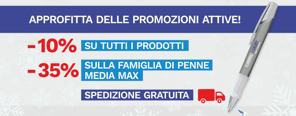 APPROFITTATE DELLE PROMO ATTIVE PER I REGALI DI NATALE