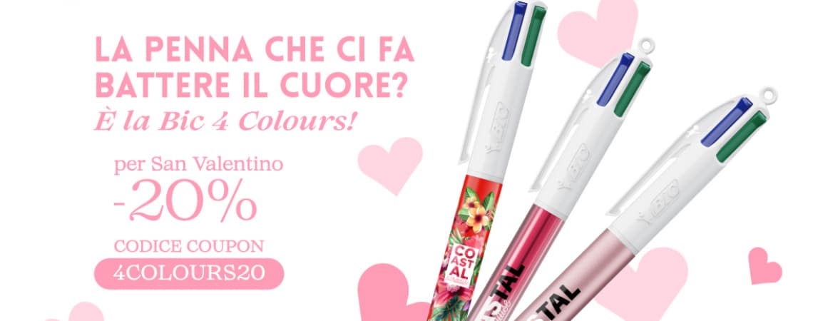 Qual è la penna Bic che ci fa battere il cuore?