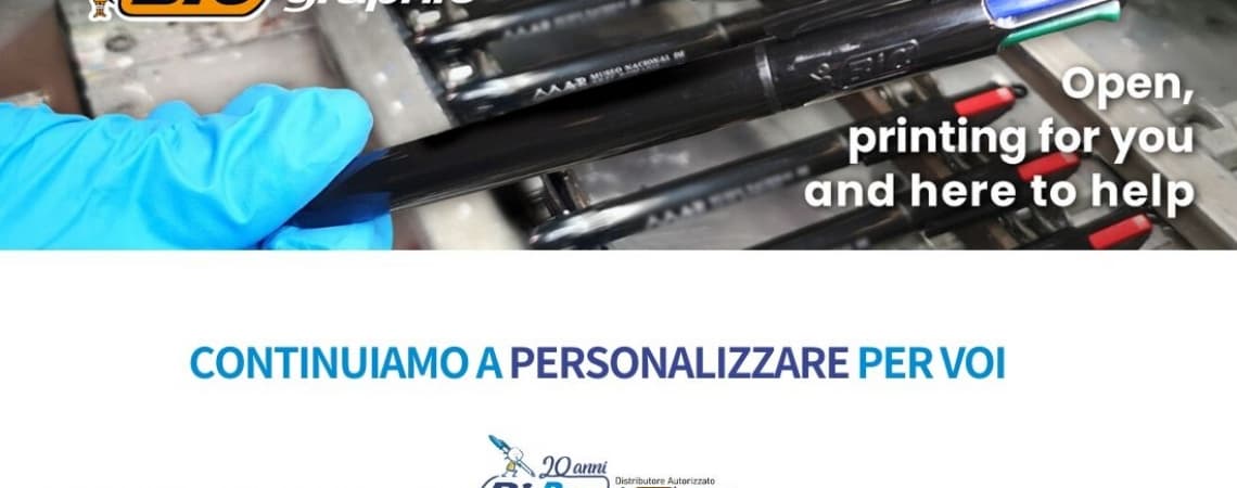 BI.PEN CONTINUA A PERSONALIZZARE PER VOI