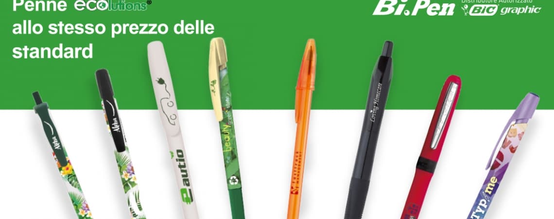 PERSONALIZZARE LE PENNE BIC ECOLUTIONS CONVIENE