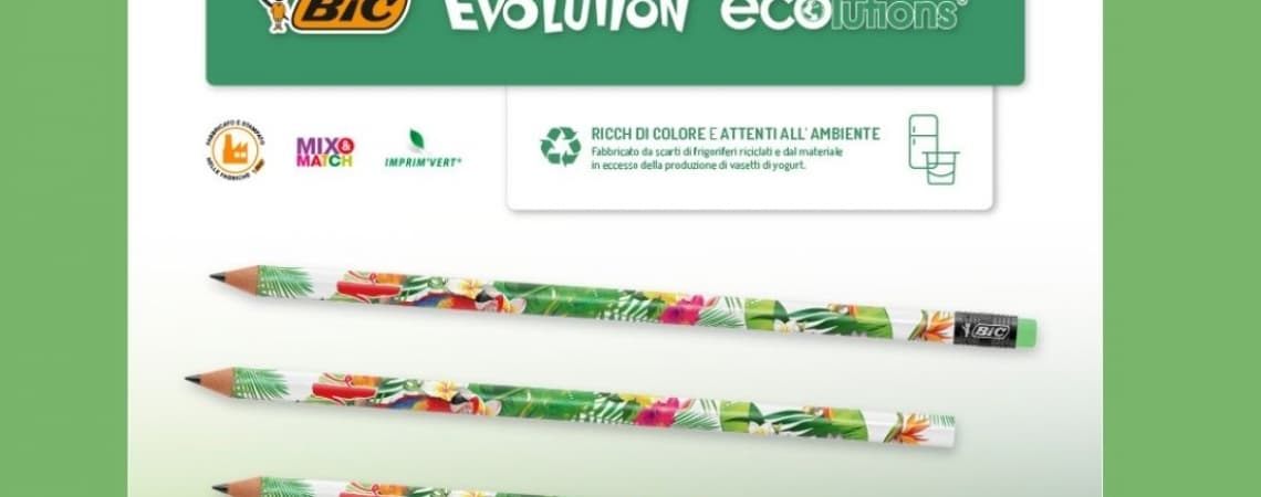 PERSONALIZZA LE MATITE BIC EVOLUTION ECOLUTIONS BRITE PIX DIGITAL