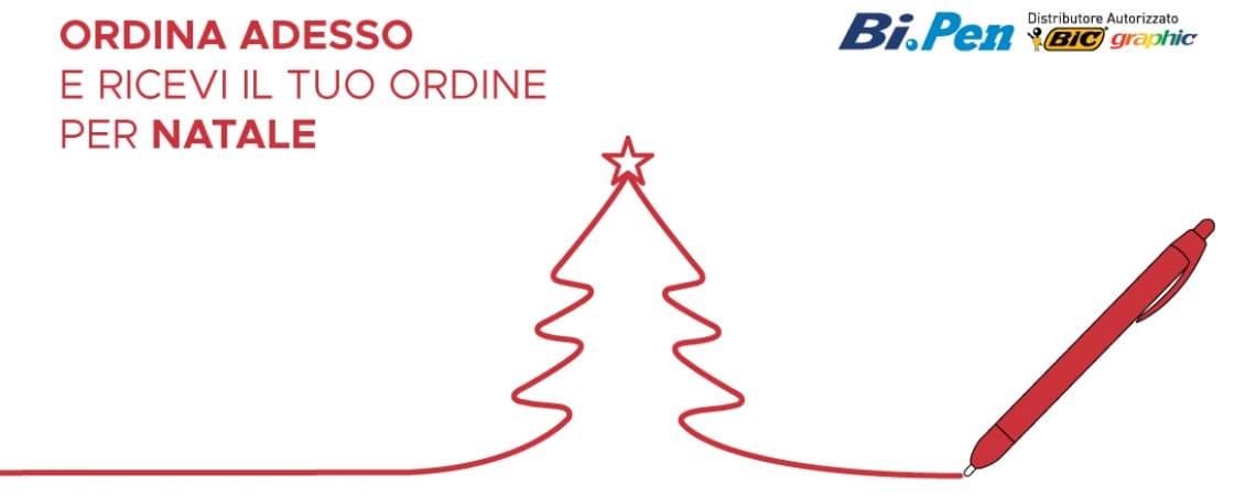 ORDINA ADESSO E RICEVI LE TUE PENNE PERSONALIZZATE PER NATALE