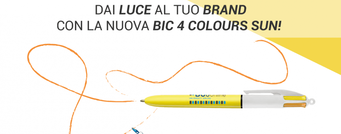 GIORNATA MONDIALE DEL SOLE, ILLUMINA IL TUO BRAND CON LA 4 COLOURS SUN!