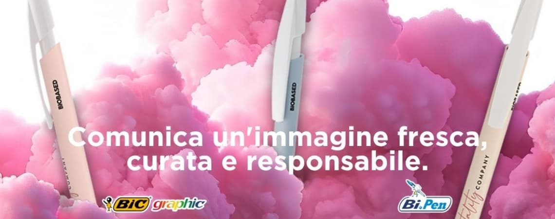 PERSONALIZZA LA TUA PENNA ECOLOGICA BIC PER COMUNICARE UN'IMMAGINE CURATA E RESPONSABILE