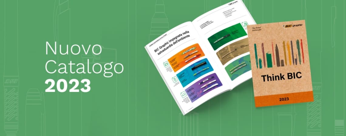 THINK BIC: IL CATALOGO BIC GRAPHIC 2023 PARLA AL FUTURO