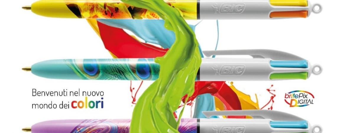 PER UN EFFETTO HD PERSONALIZZA BIC 4 COLOURS BRITE PIX DIGITAL