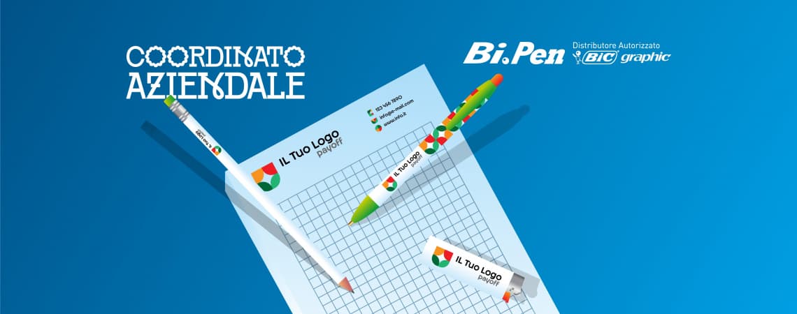 Rendi memorabile il tuo brand con un coordinato aziendale